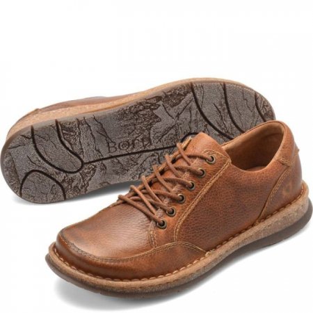 Men's Born Bronson Slip-Ons & Lace-Ups - Saddle Tan (Brown)