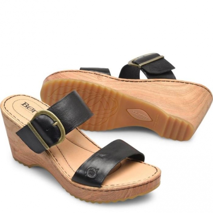 Women's Born Emily Sandals - Black