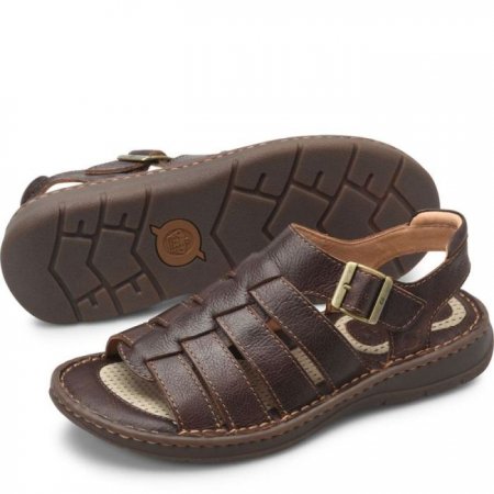 Men's Born Wichita Sandals - Brown Walrus (Brown)