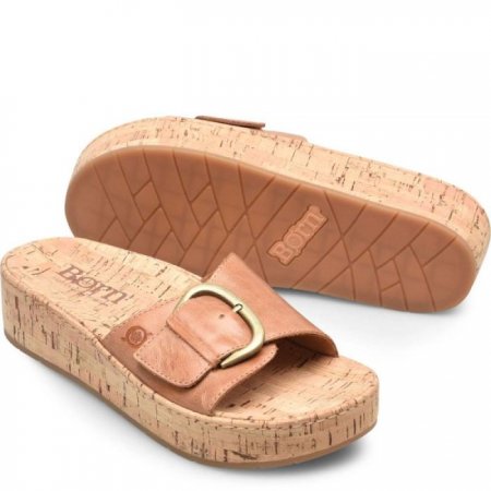 Women's Born Sloane Sandals - Tan Cuoio (Brown)