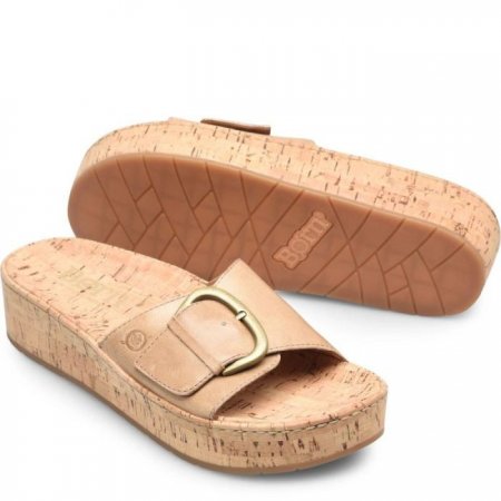 Women's Born Sloane Sandals - Natural Sabbia (Tan)