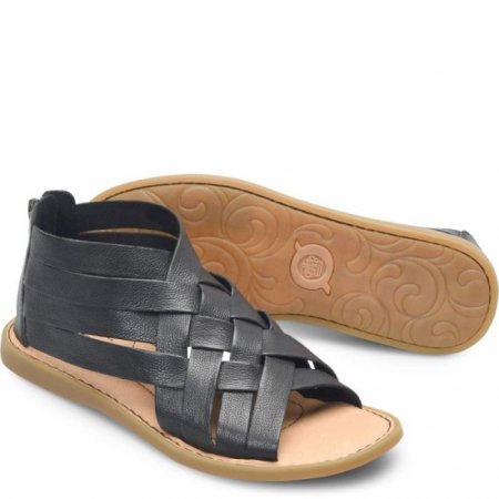 Women's Born Iwa Woven Sandals - Black