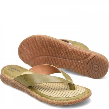 Women's Born Bora Basic Sandals - Olive (Green)