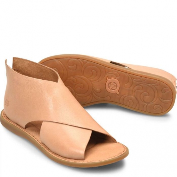 Women's Born Iwa Sandals - Natural Nude (Tan)