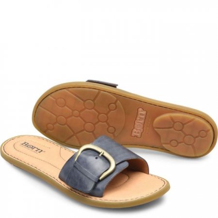 Women's Born Miarra Sandals - Navy Oceano (Blue)