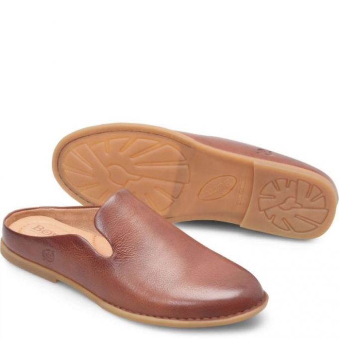 Women's Born Maia Flats - Dark Tan Bourbon (Brown)