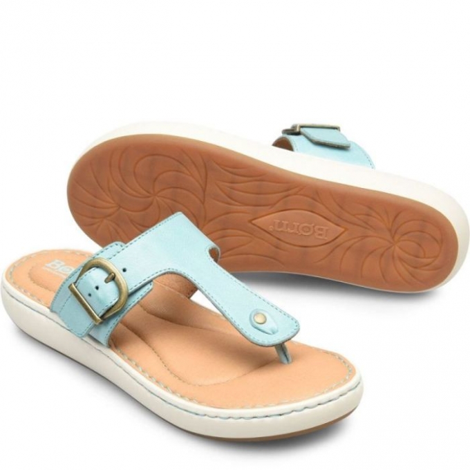 Women's Born Jules Sandals - Turquoise Aqua (Green)