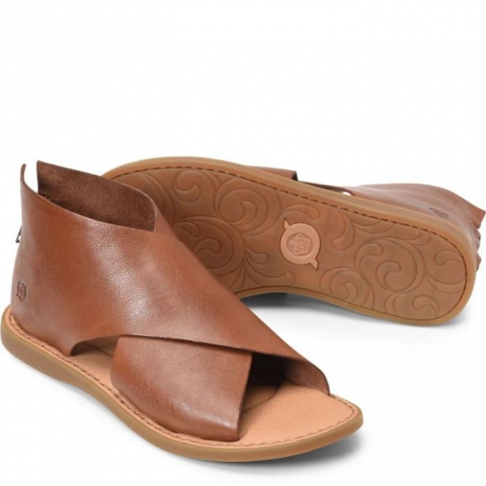 Women's Born Iwa Sandals - Cuoio Brown (Brown)