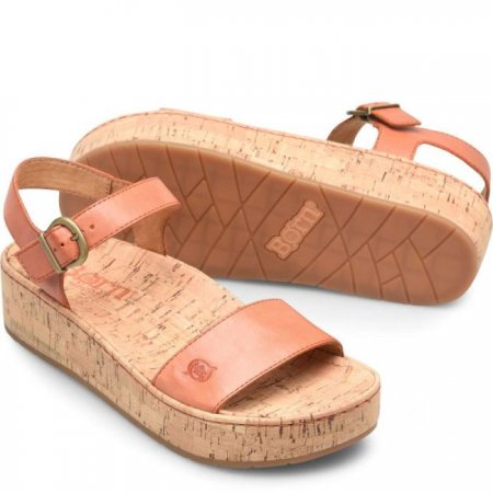 Women's Born Sari Sandals - Orange Papaya (Orange)