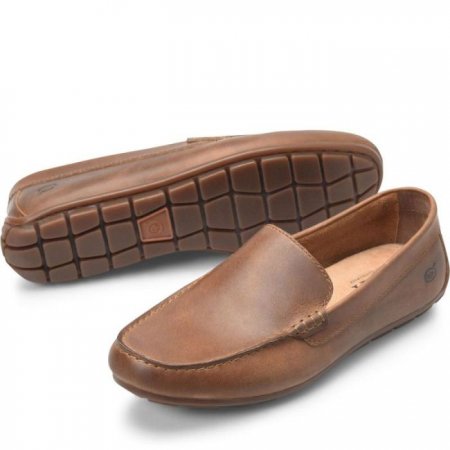 Men's Born Allan Slip-Ons & Lace-Ups - Cookie Dough (Brown)