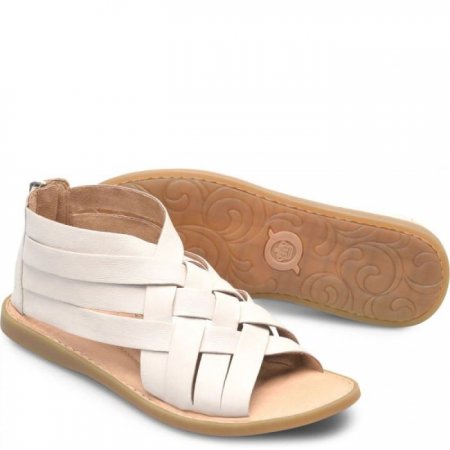 Women's Born Iwa Woven Sandals - Ecru (White)