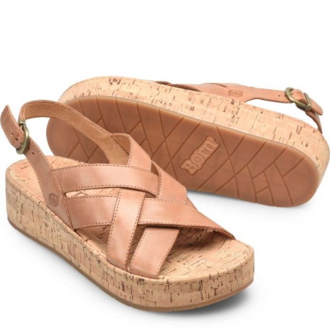 Women's Born Shona Sandals - Cuoio (Brown)