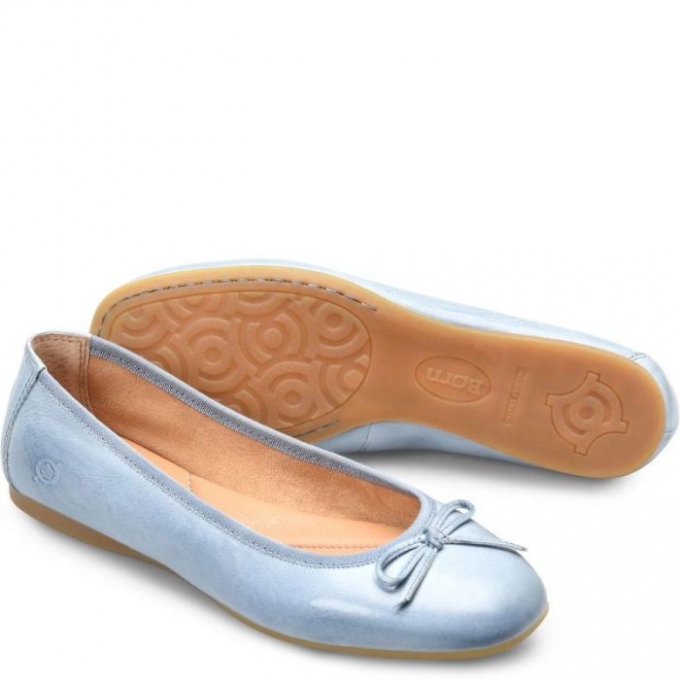 Women's Born Brin Flats - Light Blue Sky (Blue)