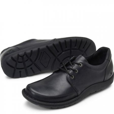 Men's Born Nigel 3-Eye Slip-Ons & Lace-Ups - Black