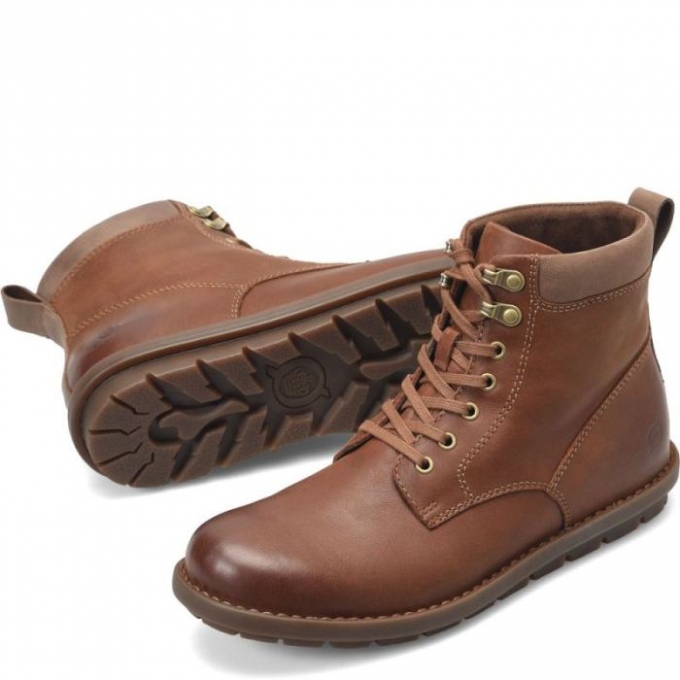 Men's Born Sean Boots - Sorrel Brown (Brown)