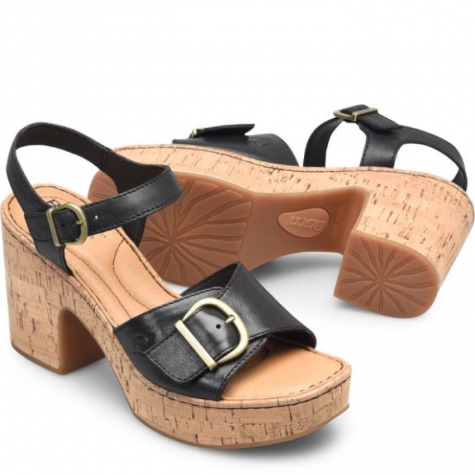 Women's Born Browyn Sandals - Black