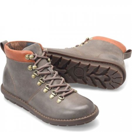 Women's Born Blaine Boots - Grey and Orange (Grey)