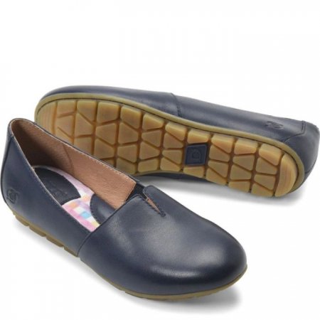 Women's Born Sebra Flats - Navy Peacoat (Blue)