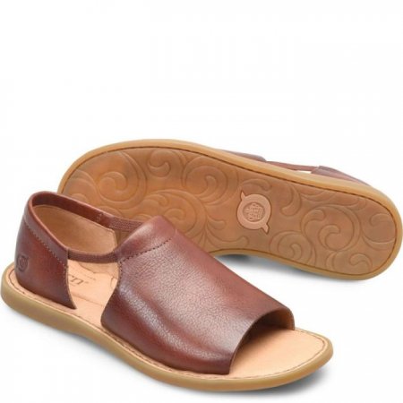 Women's Born Cove Modern Sandals - Dark Tan Bourbon (Brown)