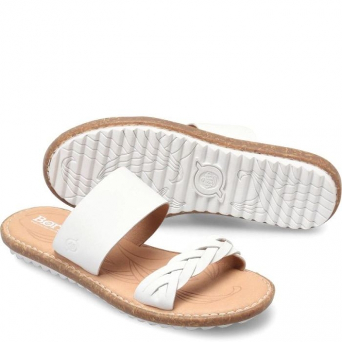 Women's Born Morena Sandals - Bianca (White)