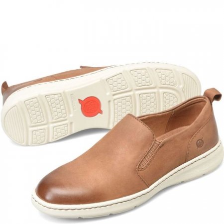 Men's Born Morgan Slip-Ons & Lace-Ups - Terra Brown (Brown)