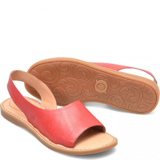 Women's Born Inlet Sandals - Coral (Red)