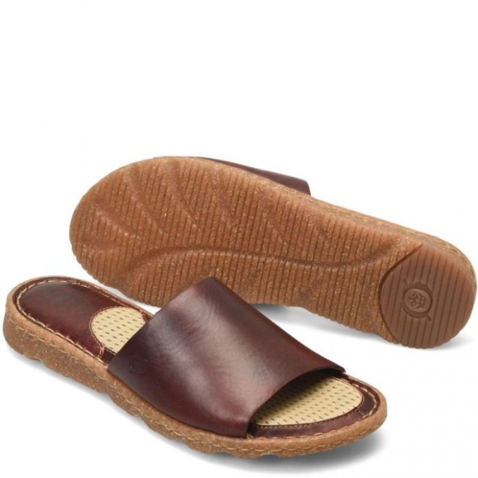 Women's Born Playa Basic Sandals - Dark Brown (Brown)