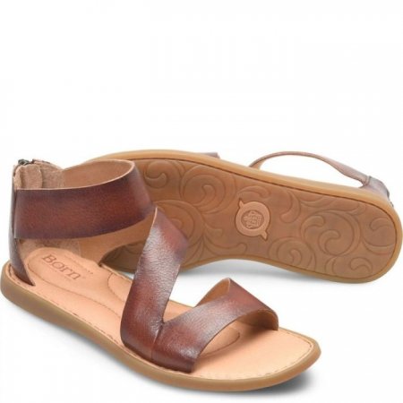 Women's Born Irie Sandals - Dark Tan Bourbon (Brown)