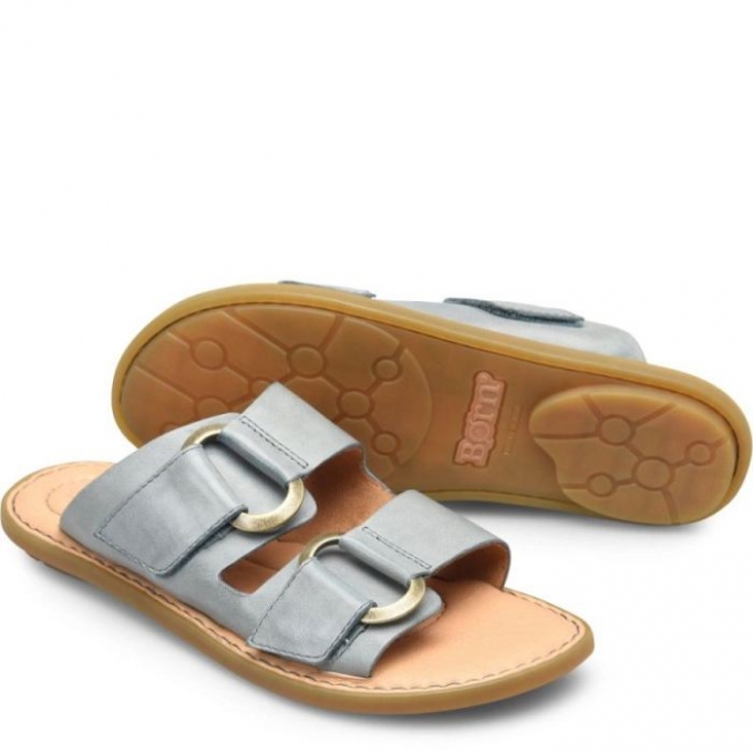 Women's Born Marston Sandals - Light Jeans (Blue)