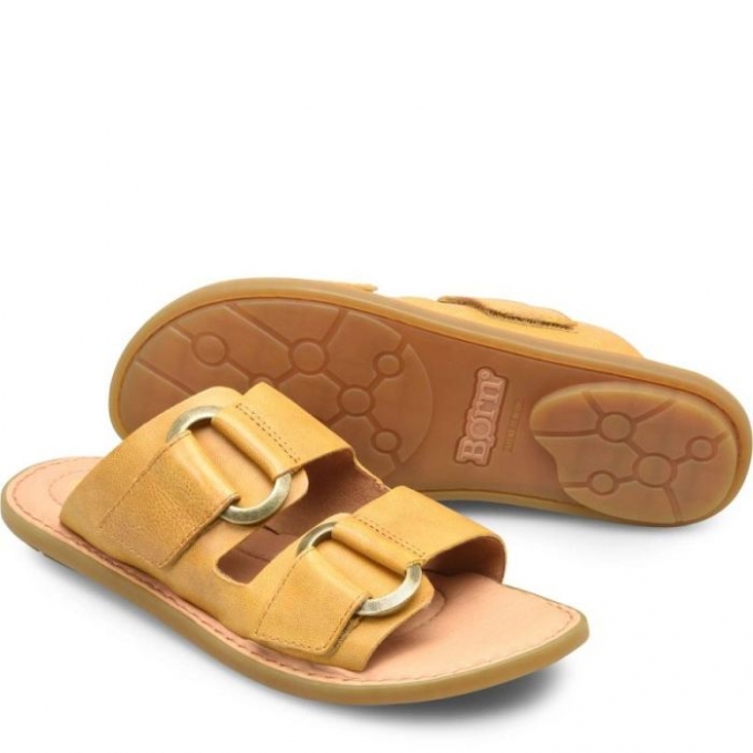 Women's Born Marston Sandals - Yellow