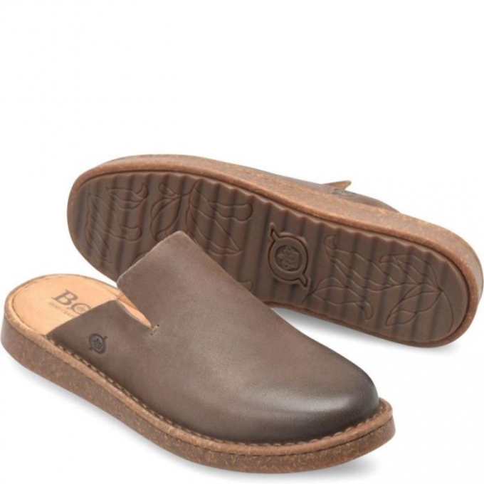 Women's Born Selina Clogs - Taupe Distressed (Brown)