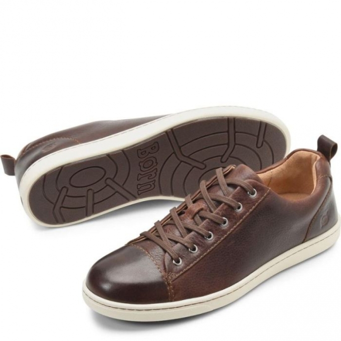 Men's Born Allegheny Slip-Ons & Lace-Ups - Bridle Brown (Brown)