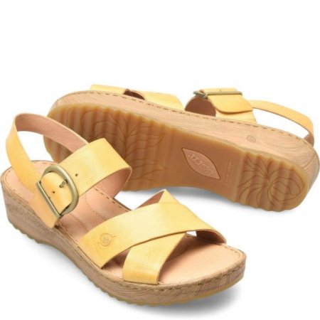 Women's Born Aida Sandals - Sunflower (Yellow)