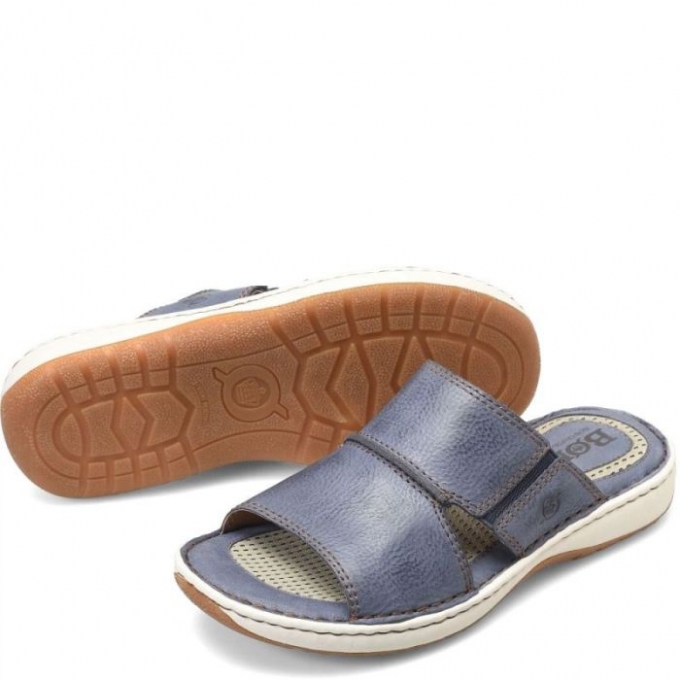 Men's Born Flores Sandals - Navy universe (Blue)